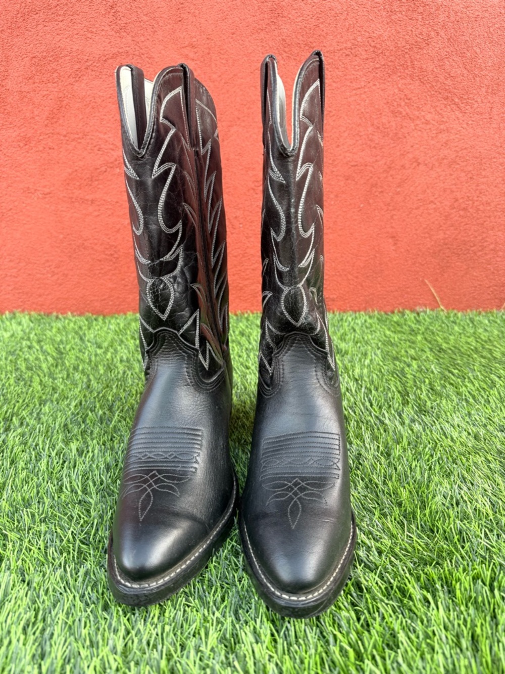 Durango Black Lace-Up Western Boots - Picture 4 of 9